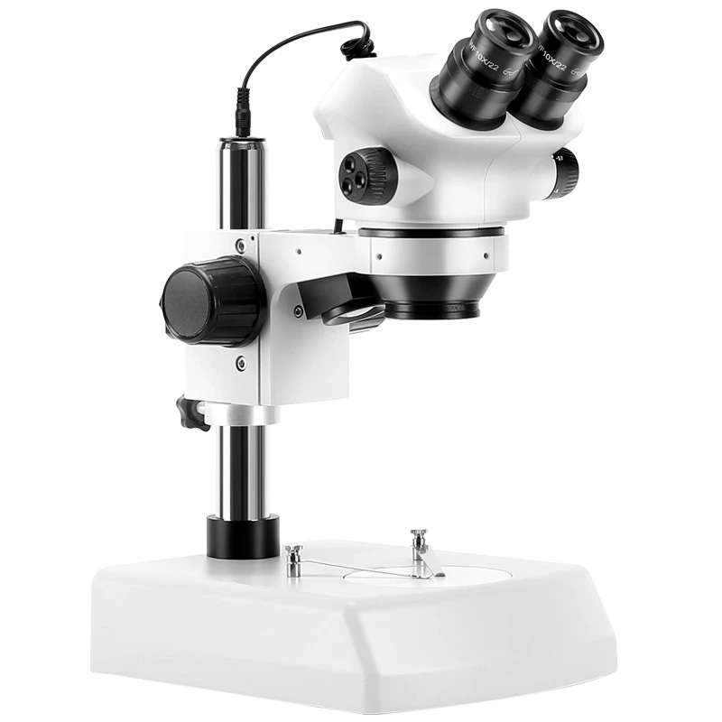 Trinocular Stereo With M Camera Top And Bottom Light Source,3-100X Magnification For Watch Identification factory